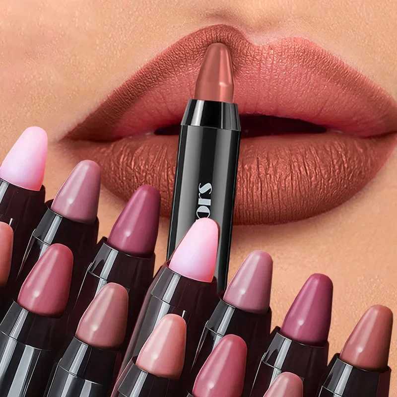 1PC Matte Lip Liner Pencil Lip Outline Contouring Lasting Waterproof Lipstick Crayon Pigments Moisturizing Lip Balm CosmeticsXJ241209