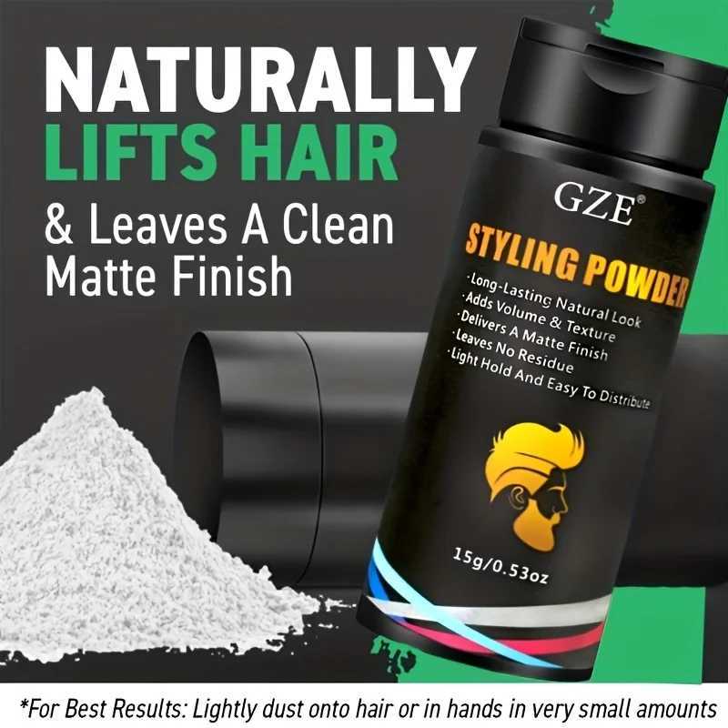 GZE Boys Matte Hair Powder - Natural Appearance Mens Powder - No Oil or Oil Residue Easy to Apply W240820