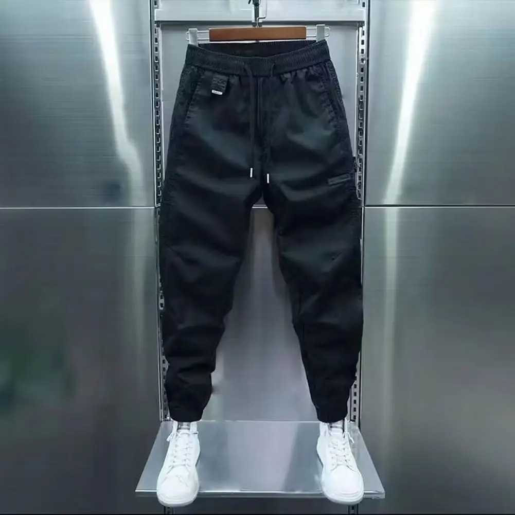 2023 high-quality harem pants mens cargo pants loose multi pocket military pants mens jogging pants size 5XL 6XL W250318