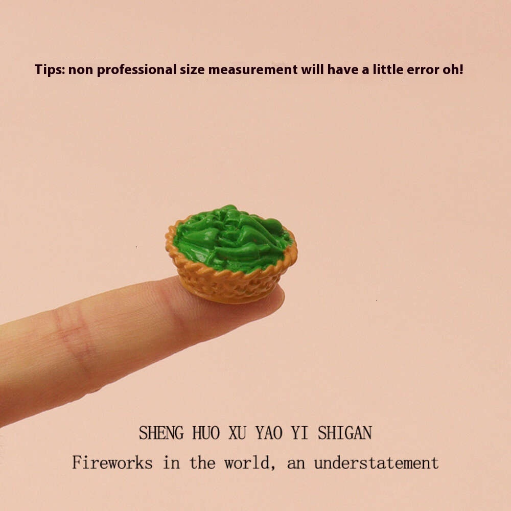 Cartoon Cute Little Girl Baby House Miniature Food Play Mini Chili Garlic Micro Landscape Creative Ornament OB11