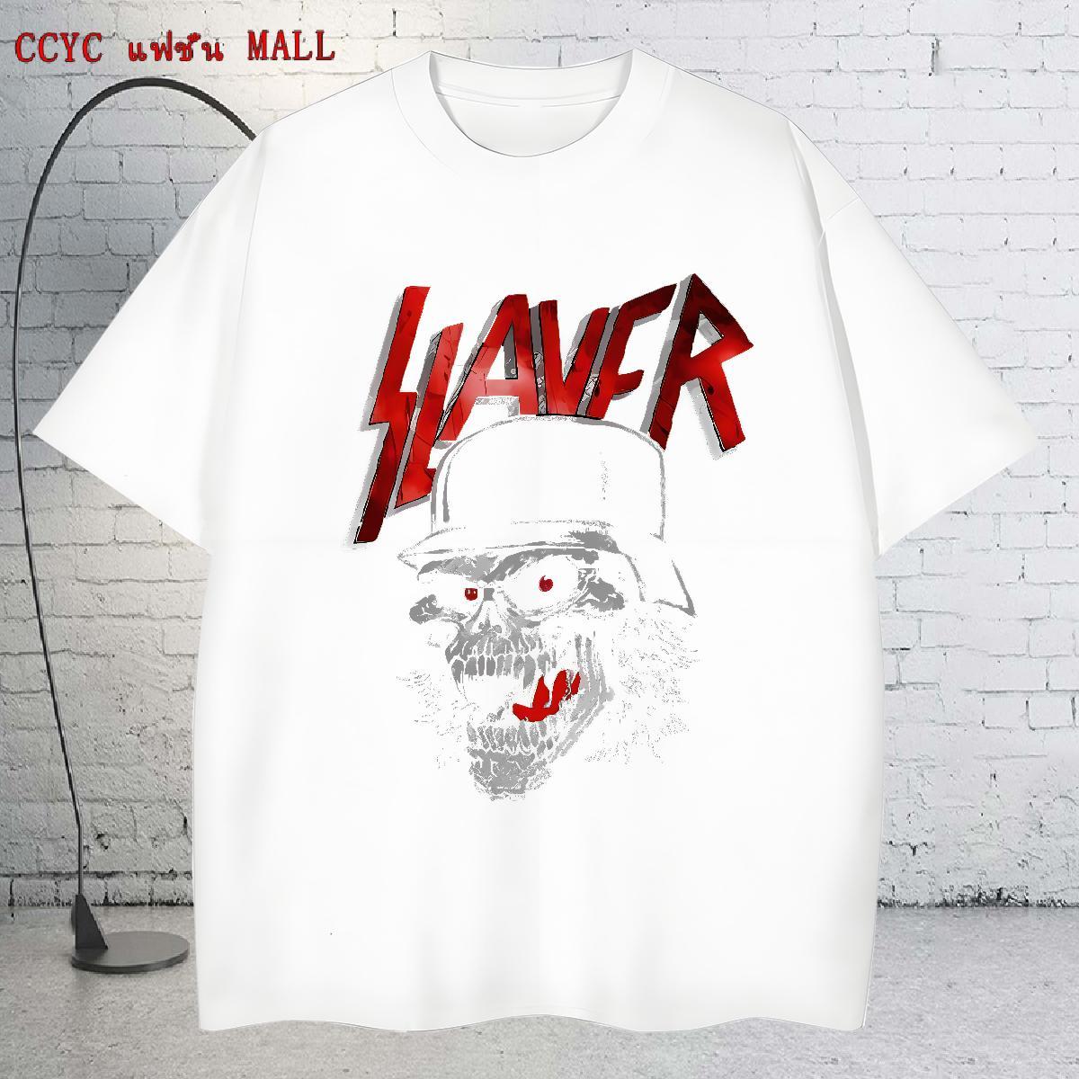 Custom Tshirt for Man Woman 230g Cotton High Street Hip Hop scary Short Sleeve O-Neck T shirt Cool DIY Logo Oversized Tees