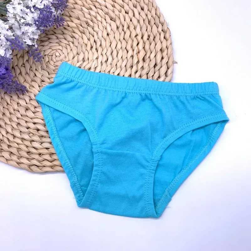 8pcs/Lot Solid Color Boys Panties Cotton Underwear Shorts Kids Briefs Clothes Children 1-10 years Y240821