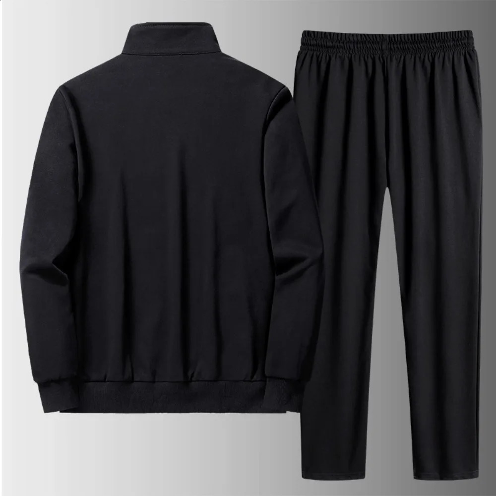 Fashion Casual Sports Suit Mens and Youth Casual Sportswear Suit Mens Running Suit Long Sleeve Pants Suit 240821