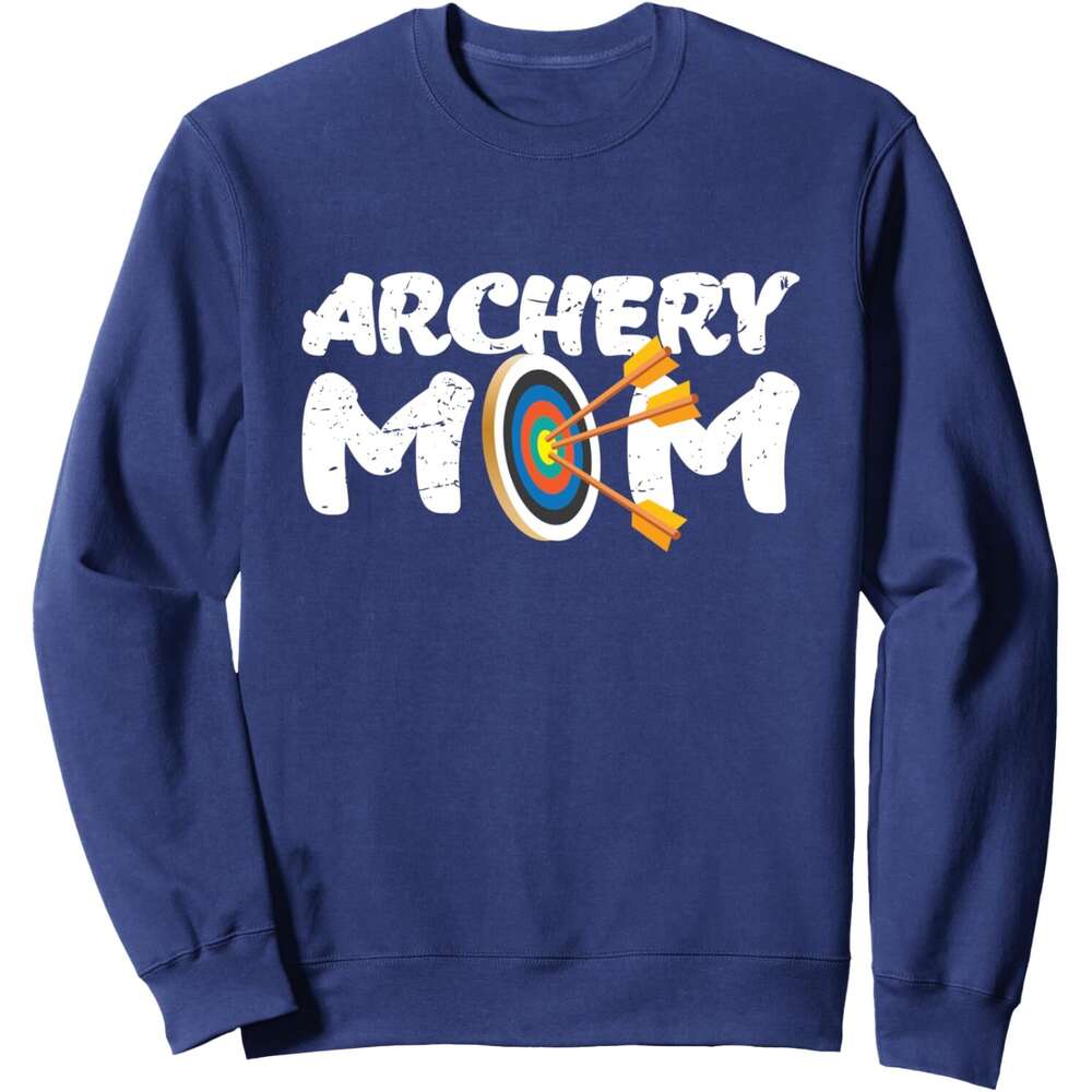 Long Sleeve Shirts for Men sweatshirt Archery Mom Archer Arrow Bow Target Funny Gift Sweatshirt T shirt Tee Streetwear Casual tops clothes