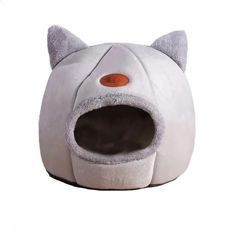 Deep Sleep Comfort In Winter Cat Bed Iittle Mat Basket Small Dog House Products Pets Tent Cozy Cave Nest Indoor Cama Gato 240814