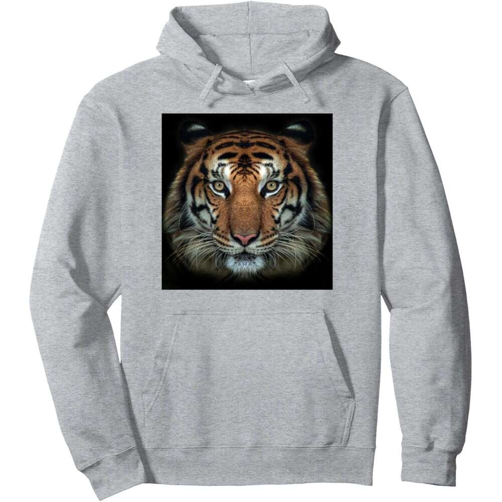 Hoodie for Mens Womens The Mountain Jungle Tigers of Bengal Illustration Graphic Pullover Hoodie Hoodies Sweatshirt pullover jacket Long sleeve