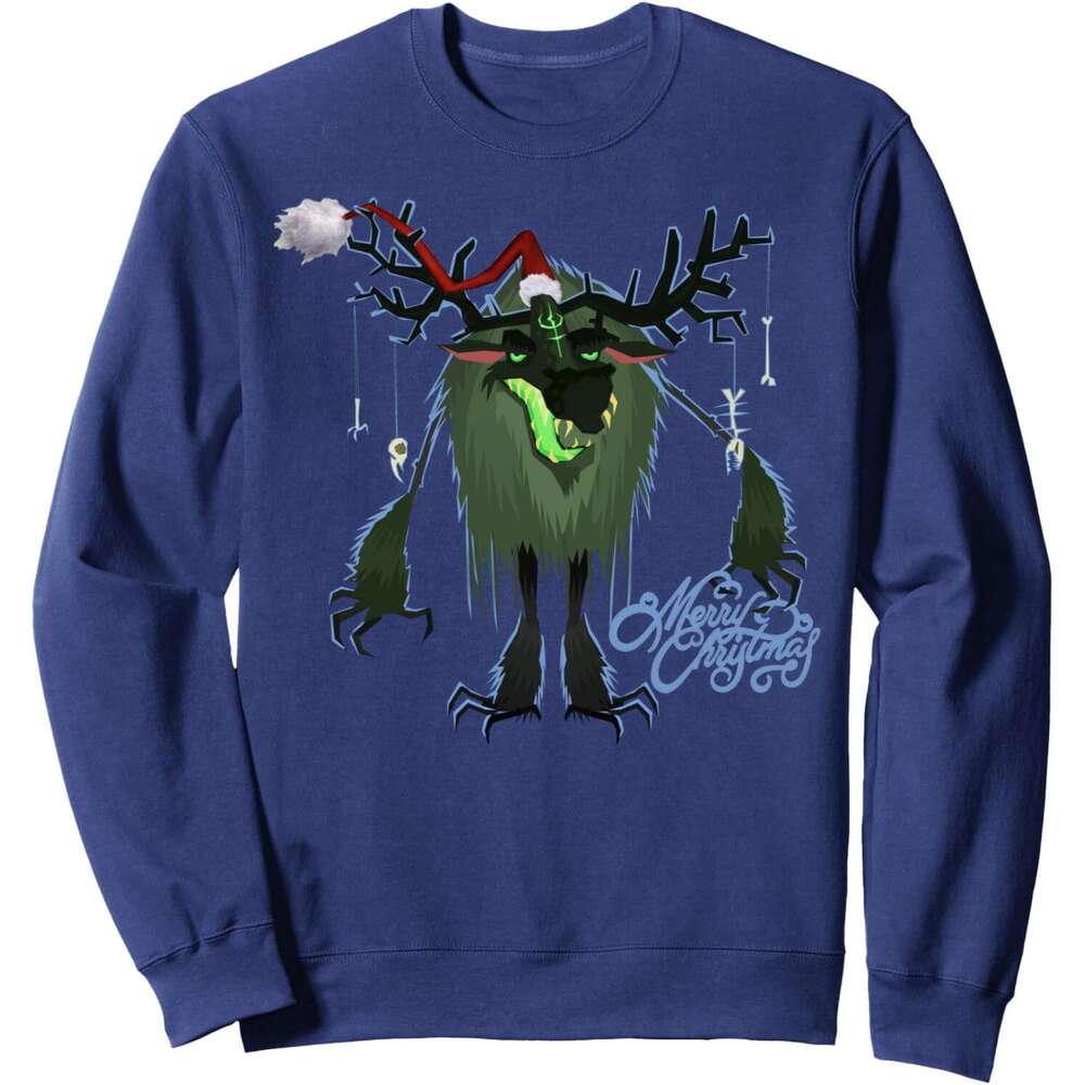 Long Sleeve Shirts for Men sweatshirt Cartoon Merry Christmas Moose Funny Anime Deer Gamer Gift Sweatshirt T shirt Tee Streetwear Casual tops clothes