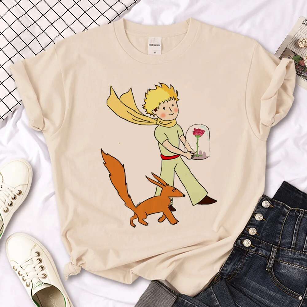 Little the Prince Tee women haruku tshirt girl 2000s clothing