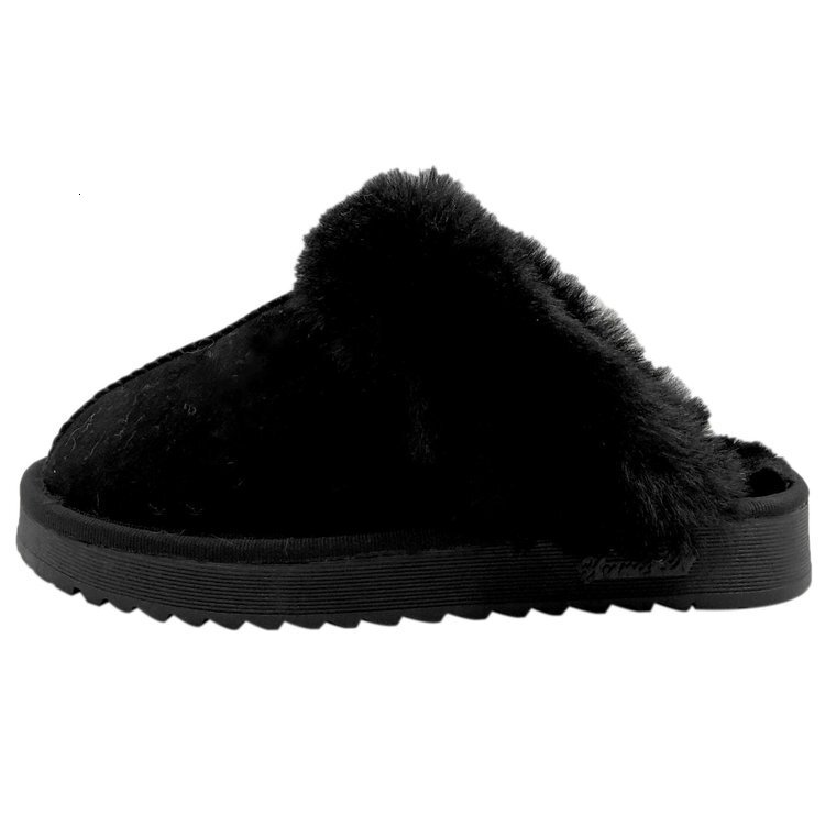 Ddmysports Thick Soled Women Wearing Leather Fur As Piece With A Top Plush Snow Boots Sponge Cake And Cotton Slippers For One Foot Winter OUTDOOR