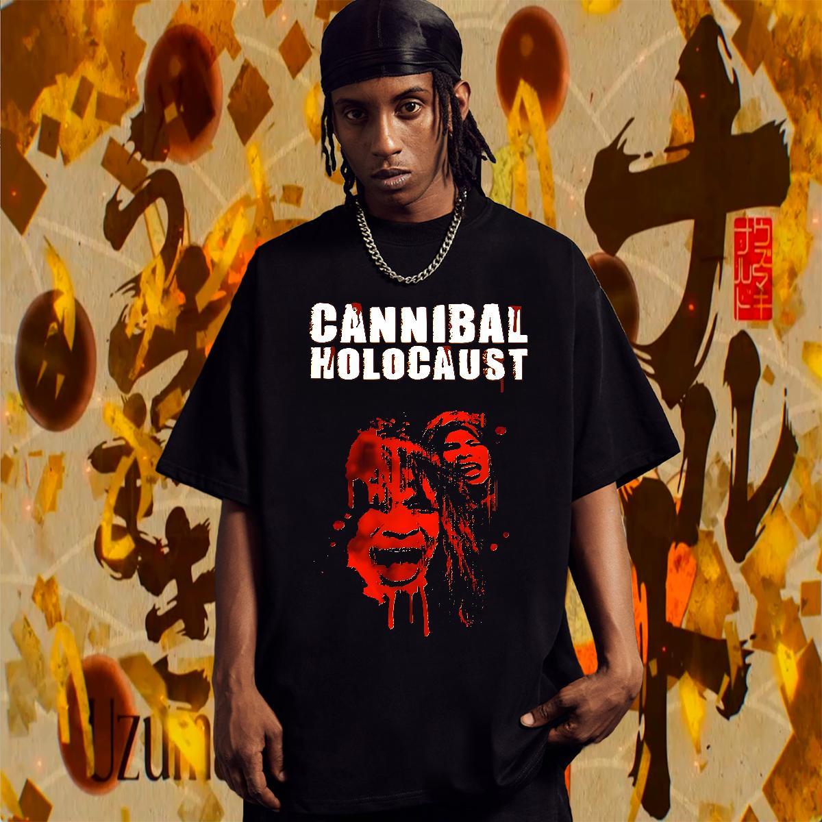 2024 Blody Men Tops Tees 230g Pure Cotton T-Shirts Oversized 3XL 4XL High Street Hip Hop Breathable Wholesale Tops Shirt