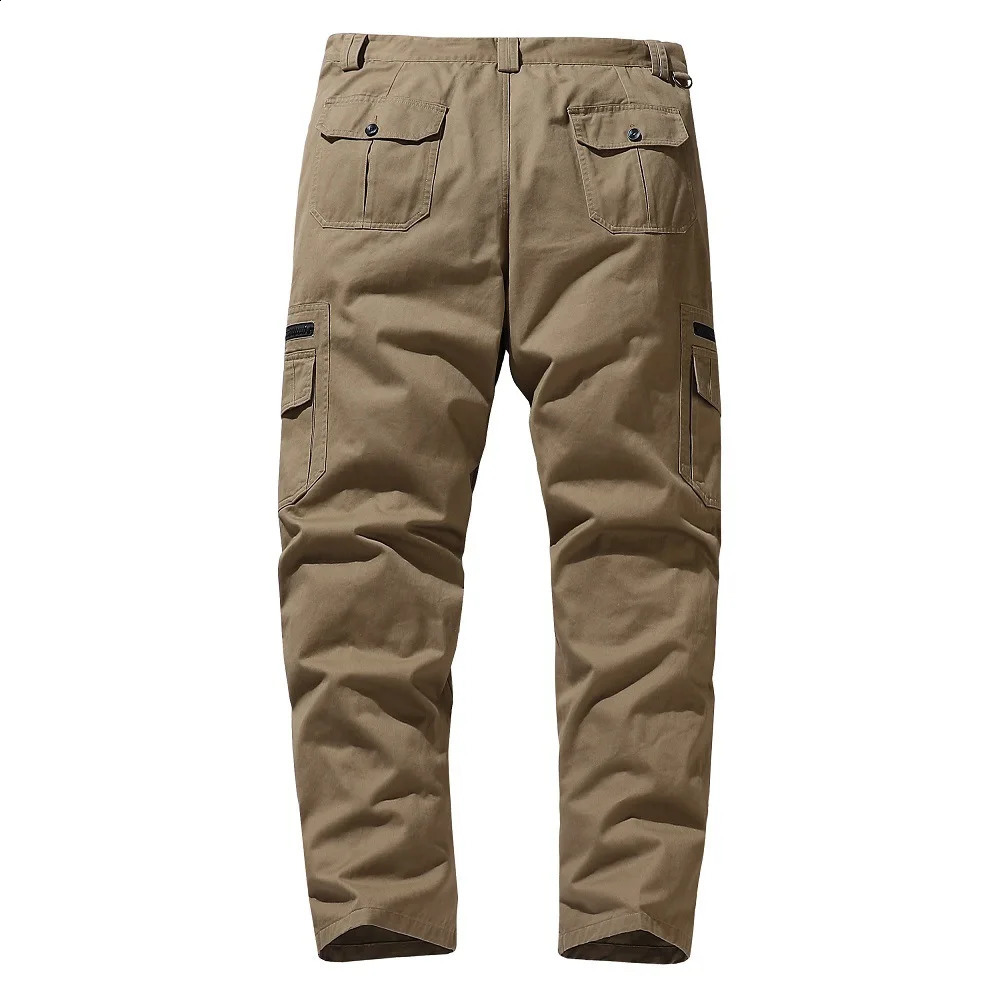 Outdoor tactical work pants suitable for mens loose casual oversized American functional wearresistant training 240821