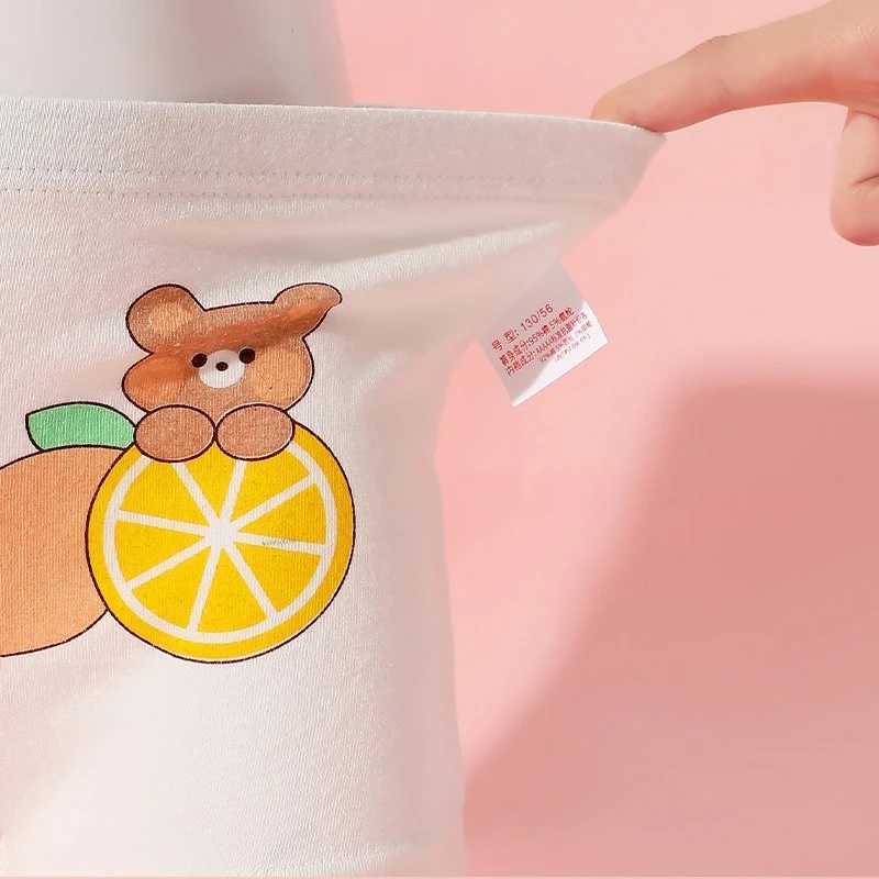 2-14 years old rabbit girl underwear pink and white childrens underwear boxer girl clothing 4 5 6 7 8 9 10 11 13 14 years old 2317 W240819