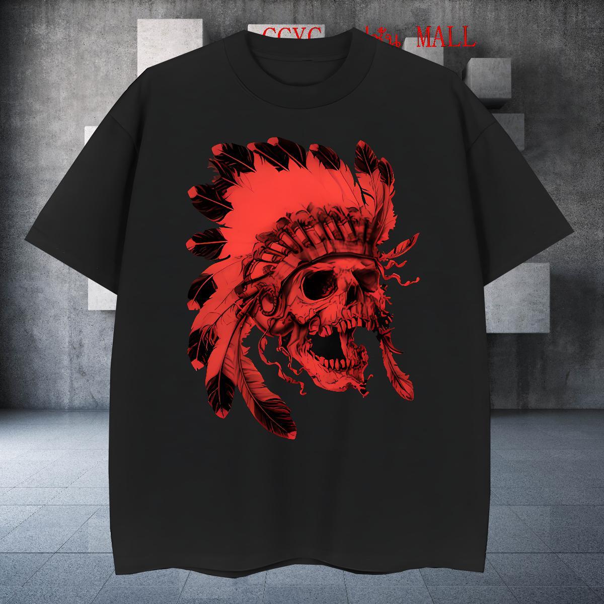 Designer Tshirts 230g 100% Cotton Spring Summer religion Breathable Crew Neck T-Shirts Brand Plus Size Custom Tops Shirt