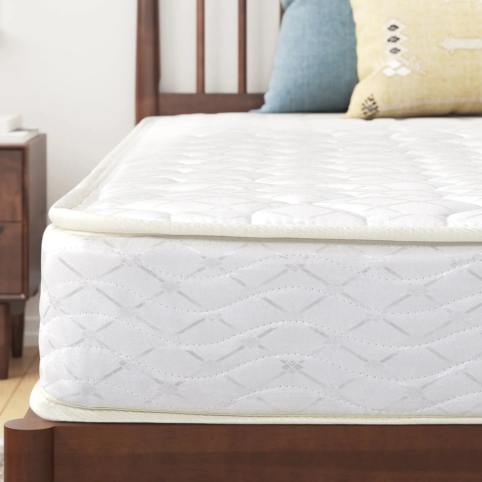 By Zinus 6 Comfort Innerspring Mattress Adult Twin Durable Worryfree 10 Year Limited Warranty Included 240820