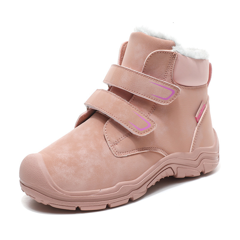 Ddmysports New Children S Shoes With Plush Insulation For Both Boys And Girls Outdoor Snow Boots Sports High Top Cotton Waterproof OUTDOOR