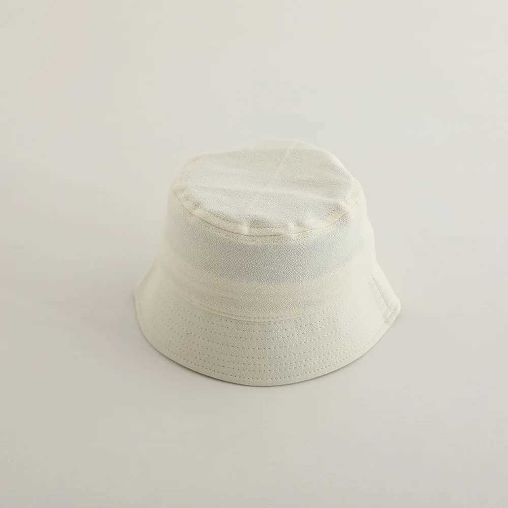 Summer Baby Bucket Hat Kids Cap Beach Accessories Baby Sun Hat For Boys Girls Fisherman Panama Hat Children Cap For 2-6years M240821