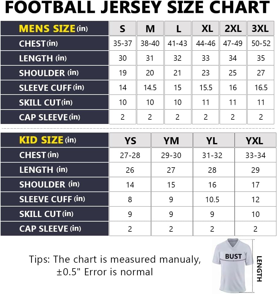 Mens/Youth Los Angeles blue Football ed Jerseys