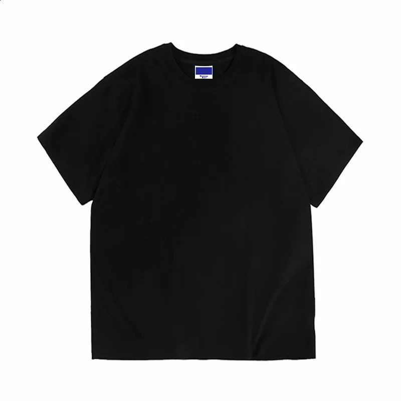 Original letter Npc printed pure cotton American street black and white mens womens Tshirts loose couple tops 240821