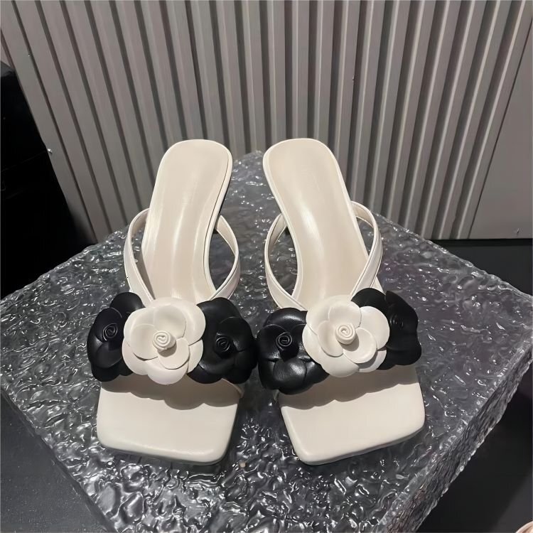 Ddmysports Flower Fairy Wind Cool Wearing Fashionable Women S Shoes Outside Summer New Korean Edition Versatile Igh End Slippers For OUTDOOR