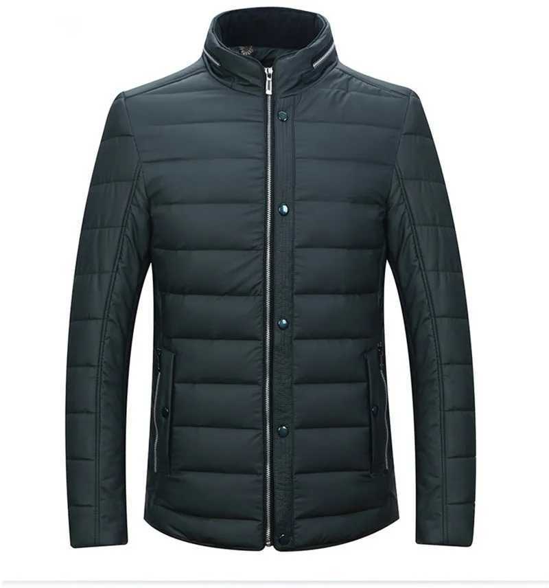 Puffer jacket Mens Male Winter Jacket White Duck Down Coat Stand Collar Men Jackets Casual Warm Down Coats Casaco Masculino WXF143 s M240821