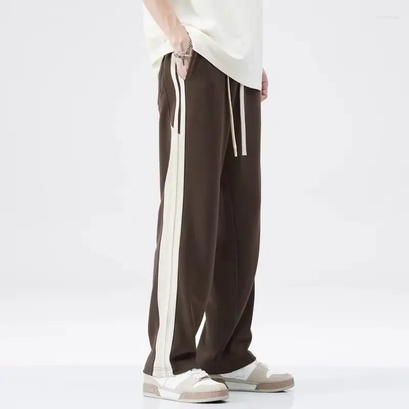 Men's Pants Spring Autumn Straight-leg Casual American Style Trendy Brand Ins High Street Sports Versatile