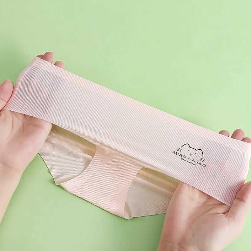 4PCS Kids Modal Seamless Panties for Girls Thin Breathable Knickers Baby Soft Antibacterial Briefs 3+y Young Children Underwears Y240821