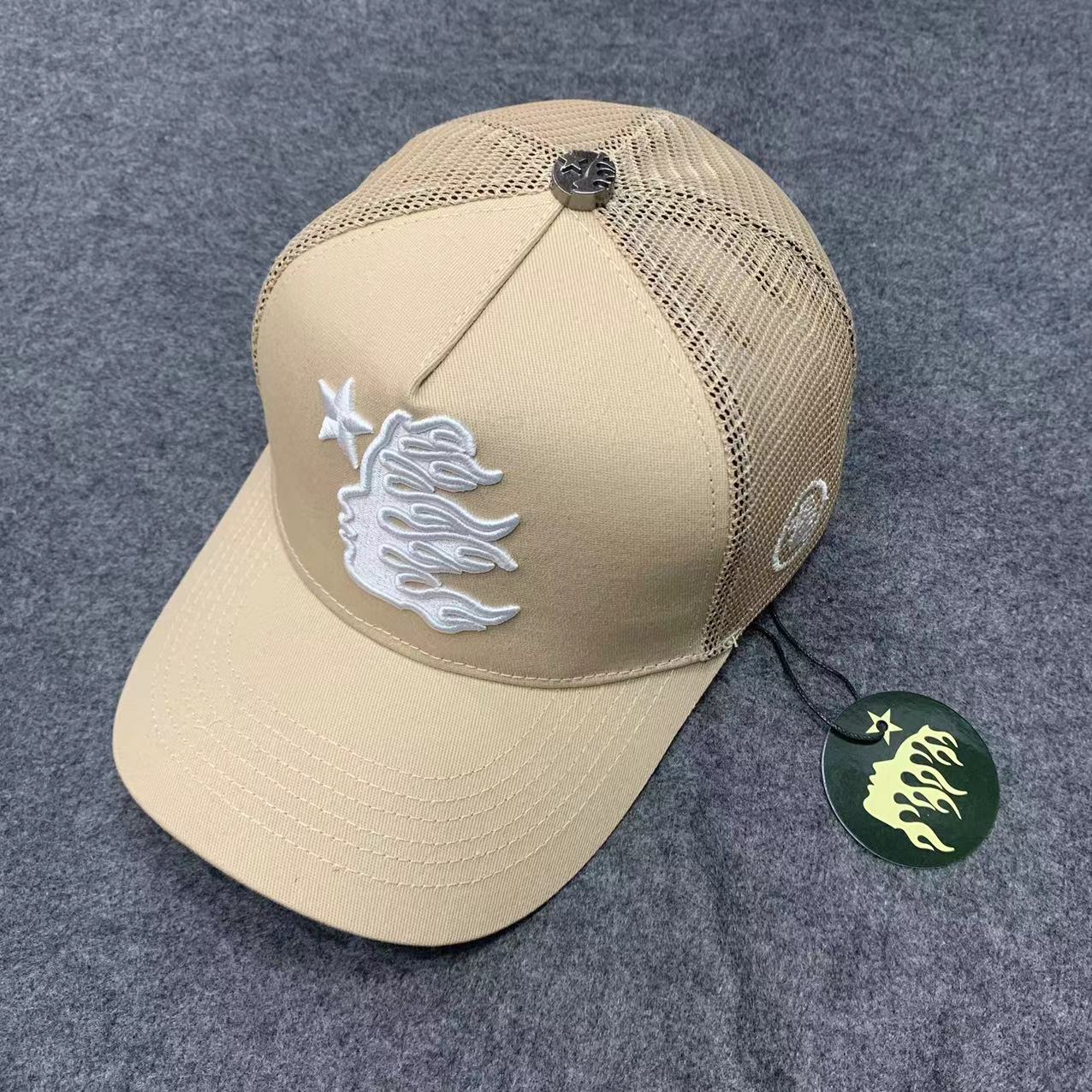 Beige Fashion Designers Baseball Cap For Mens Summer Letter Women Basenall Mesh Casual sunshade hat