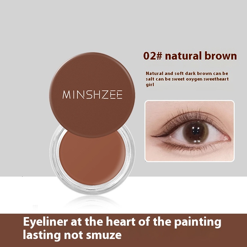 Silky Smooth Mingxizhi Eye Liner Gel - Moisture Lock Feature for All-Day Stay, Crease Resistance Design