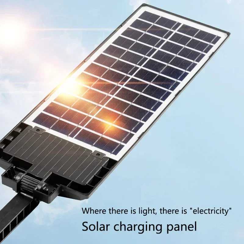 Powerful Outdoor Solar Lights 12000 Lumens Lighting 504 LED Garden Lamp Solar Panel Lamps Waterproof Motion Sensor Street Light Y240820