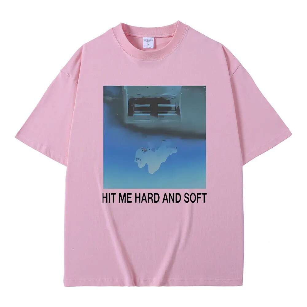 Me Hit Hard and Soft 2024 Tour Tshirt Men Women Fashion Trend Singer Same Style Graphic Print T Shirt Men's Oversized T-shirts n n's -shirts
