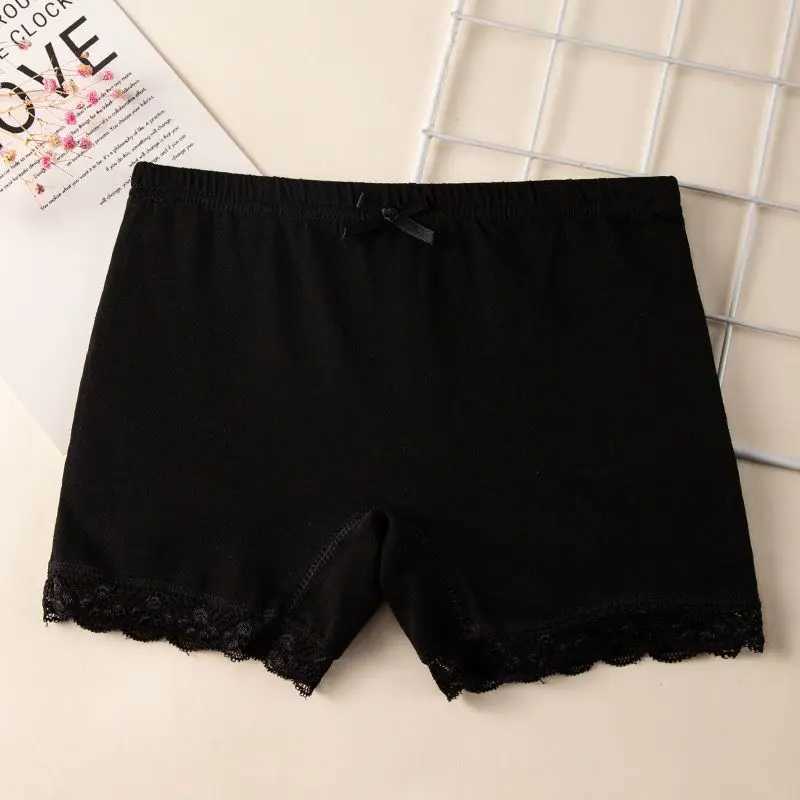 Cotton Kids Underwear Panties Lace Safety Pants Childrens Shorts Toddler Girls Clothes 2-12Years Y240821