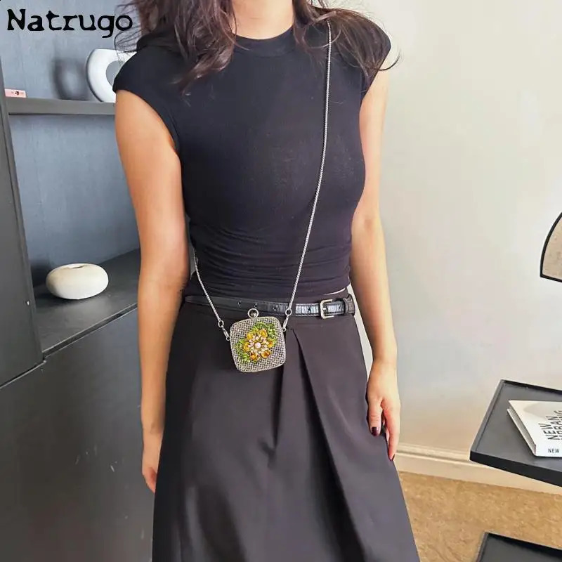 Mini Evening Bag Diamond Hollow Out Crossbody Bags For Party Metal Chain Lipstick Wallet Box Bag 240823