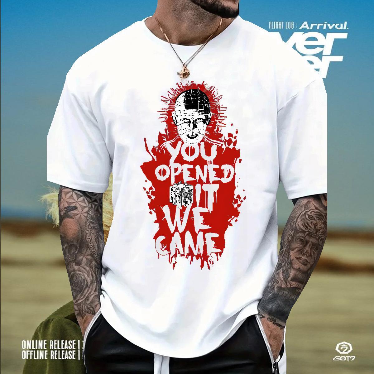 2024 Designer Men Clothes T-Shirt 100% Cotton 230g Hip Hop Street skull Pure Cotton Mens T Shirts Cool Plus Size Custom Tops Tees