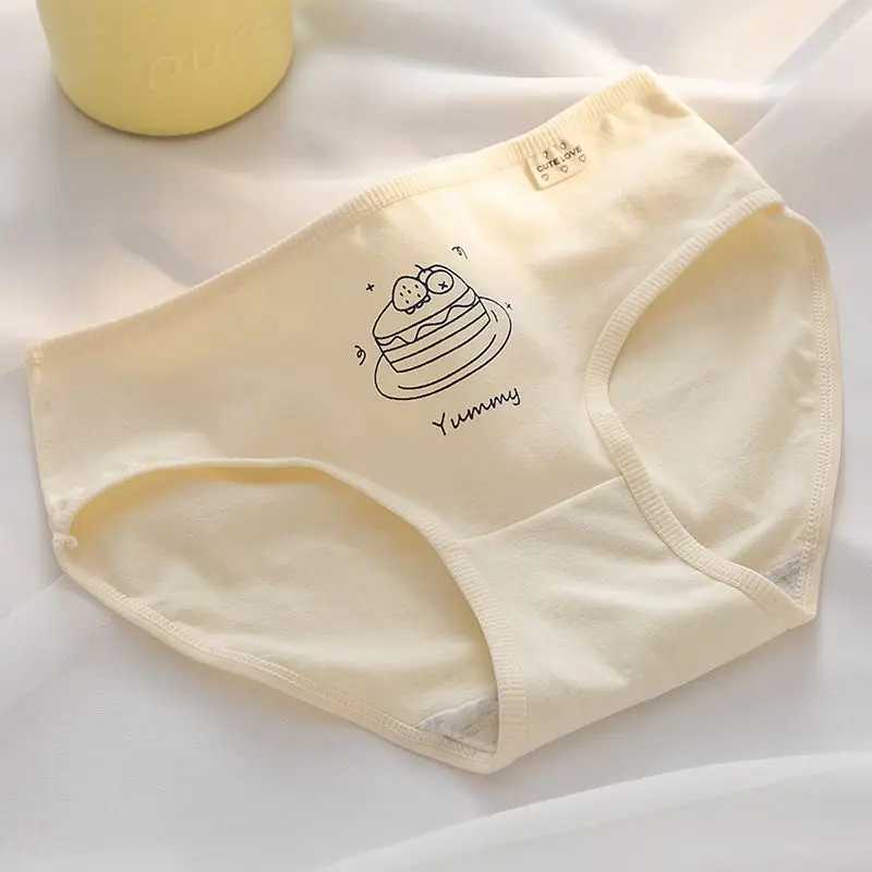 5PCS Girl Cotton Antibacterial Panties for Kid Print Soft Breathable Briefs 3+y Young Child Underwear Toddler Cute Thin Knickers Y240821