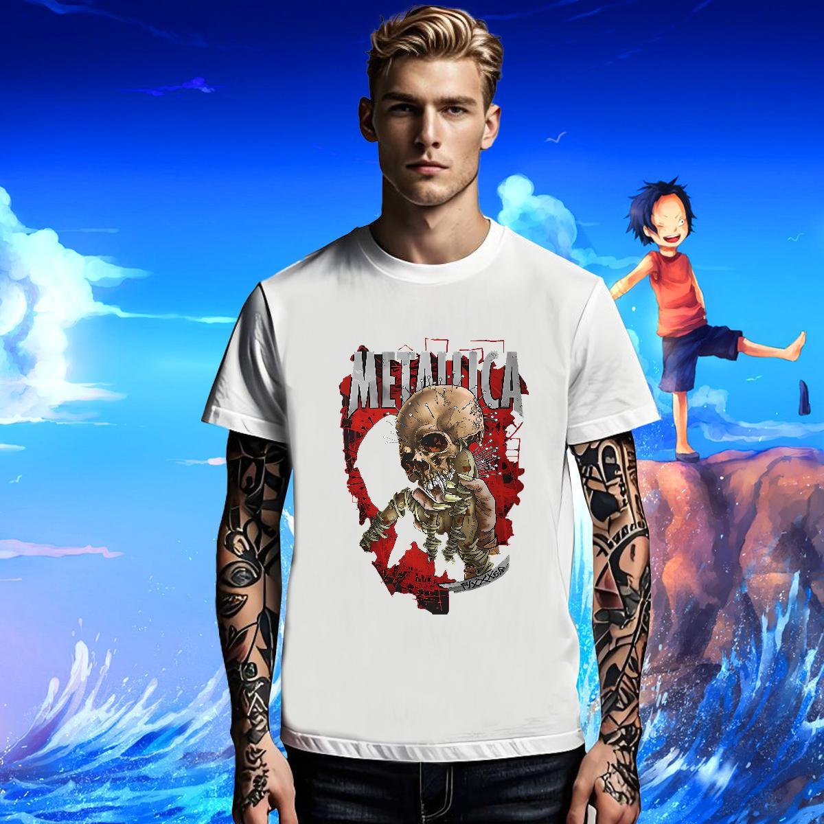 Stylist skull Tshirt for Man Woman 230g 100% Cotton T Shirts Men Black Oversized Summer Casual O Neck Short Sleeves Cool Top Tees