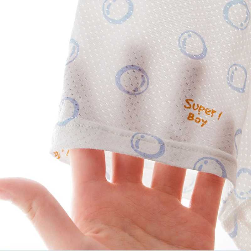 Summer Boys Thin Mesh Breathable Panties 4PCS Kids Modal Antibacterial Knickers Baby Cute Soft Briefs 3+y Young Child Underwears Y240821