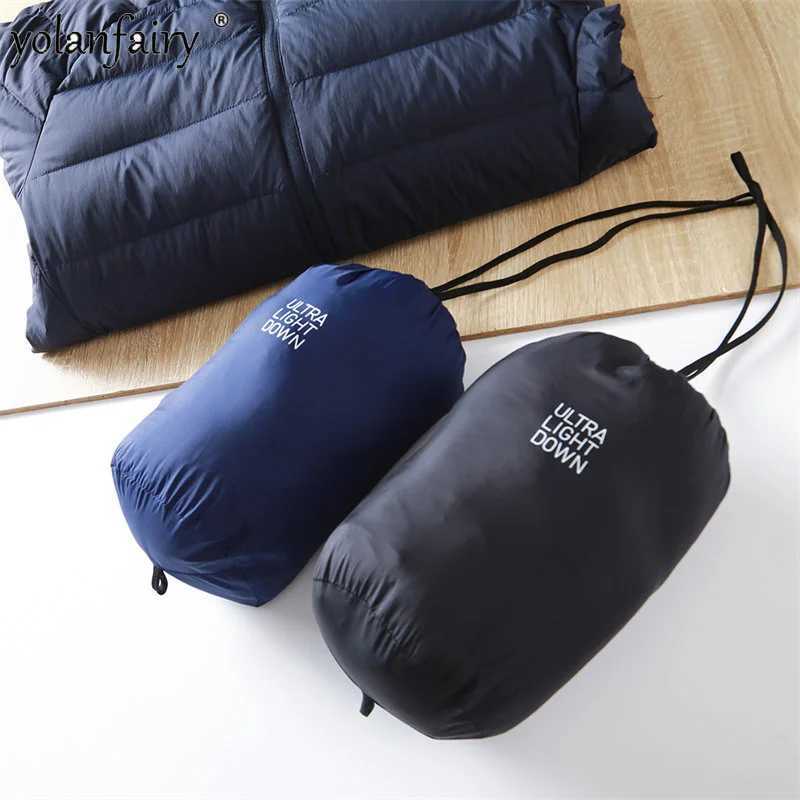 Puffer jacket Puffer Jacket Men Autumn Winter New In Coats and s Male Lightweight Windproof Down Soft Fluffy Clothes FC M240821