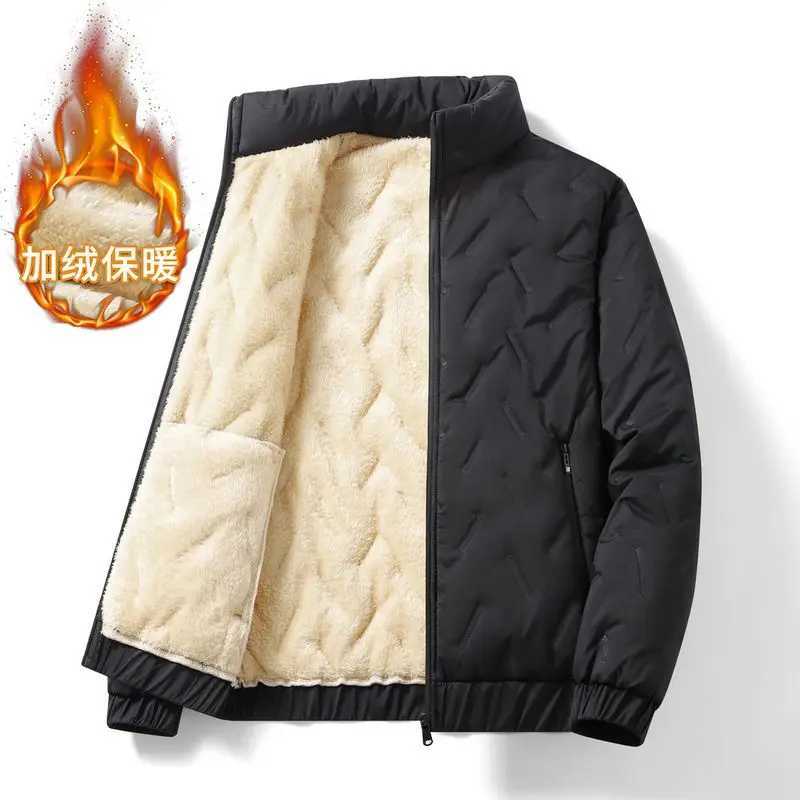 Winter Jackets Men Parkas Thicken Stand Up Collar Thickened Warm Windproof Coats Casual Fleece Lined Padded Jackets XL-7XLXJ240820
