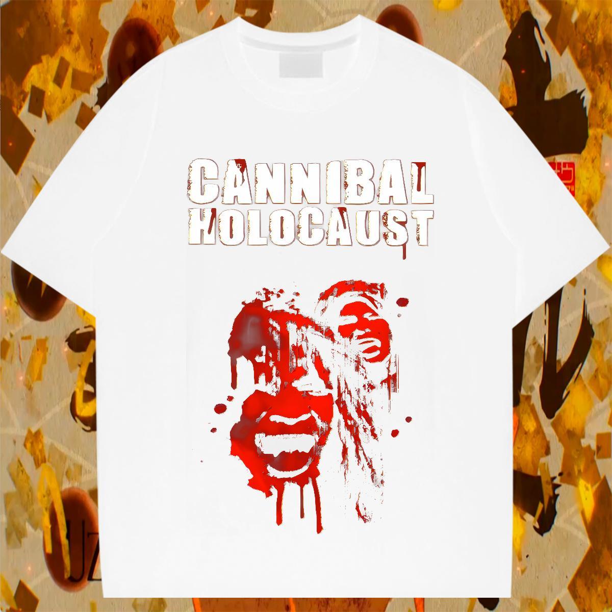 2024 Blody Men Tops Tees 230g Pure Cotton T-Shirts Oversized 3XL 4XL High Street Hip Hop Breathable Wholesale Tops Shirt