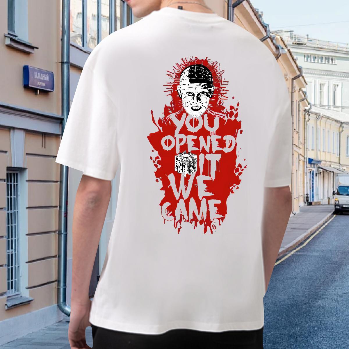 New Arrival Men Tops Tees 230g Cotton Beach skull O-Neck Short Sleeve T Shirts Men Wholesale Custom Printing Top Tees