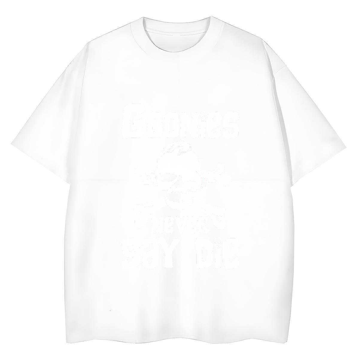 2024 DIY Womens T Shirts 230g 100% Cotton Breathable Soft Outdoor skull Tshirt for Man Woman Lady Oversized L-4XL Tops