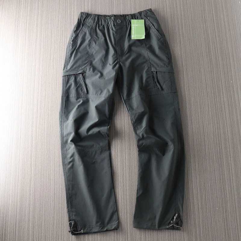Mens cargo pants spring summer quick drying Trouser mens outdoor sports hiking camping fishing pants 4XLW240725