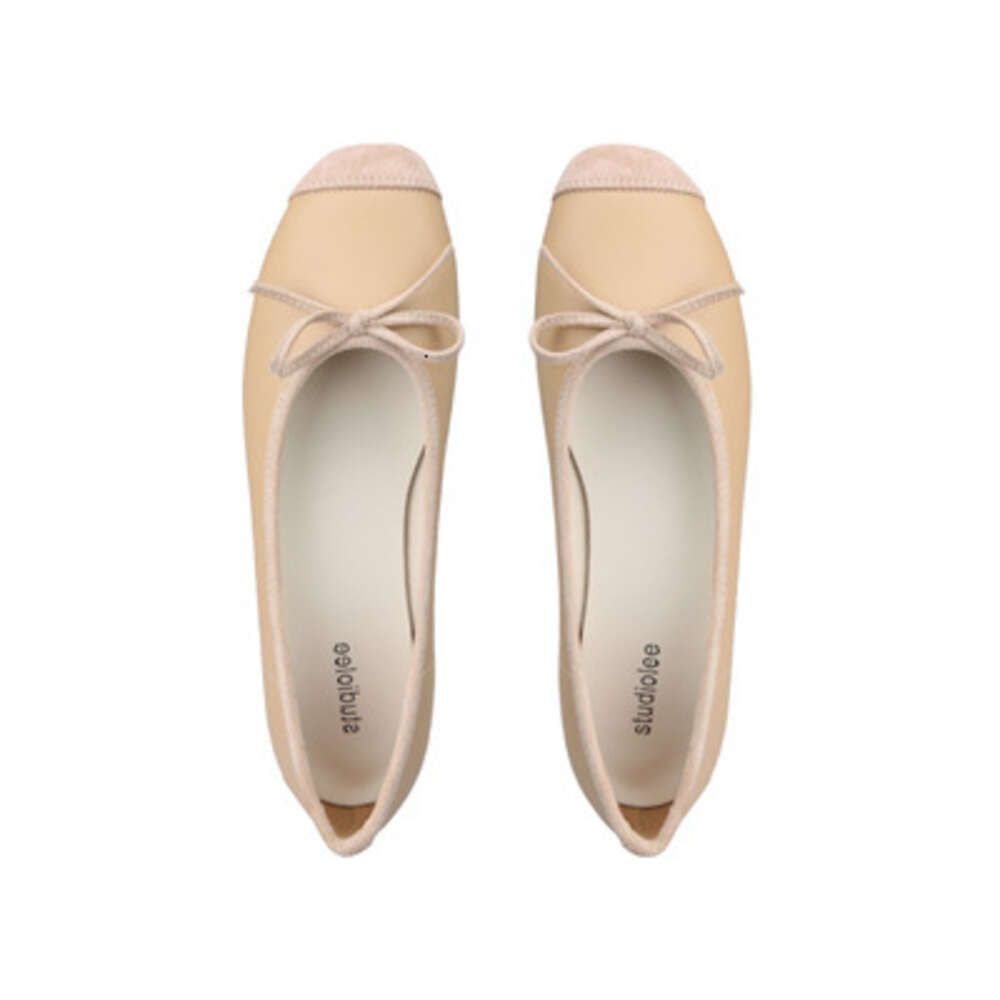 Ddmysports Grape Mom S Same Spring New French Style Bow Colored Square Ead Shallow Mouth Single Shoes Women Summer OUTDOOR