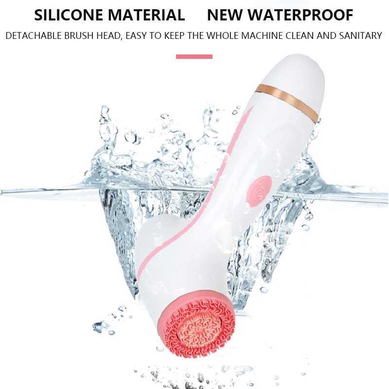 NEW Cleansing Brush Sonic Nu Face Rotating Cleansing Brush Galvanica Facial Spa System Can Deeply Clean and Remove Blackheads Y240821
