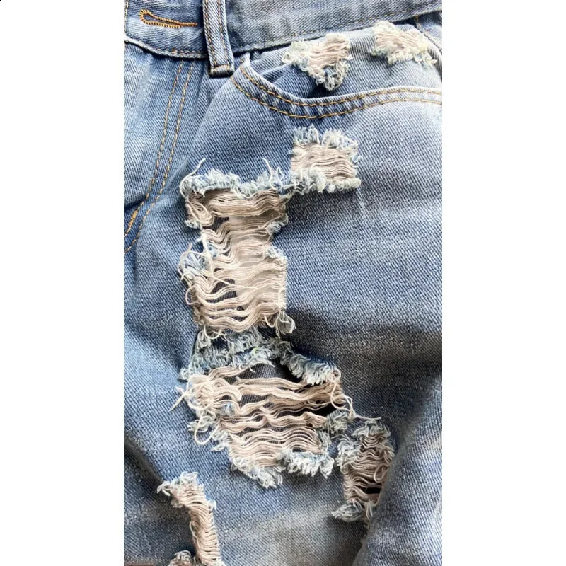 Deeptown Y2k Baggy Ripped Jeans Women Low Rise Gyaru Wide Denim Pants Daddies Streetwear Grunge Hippie Korean Fashion Trousers 240821