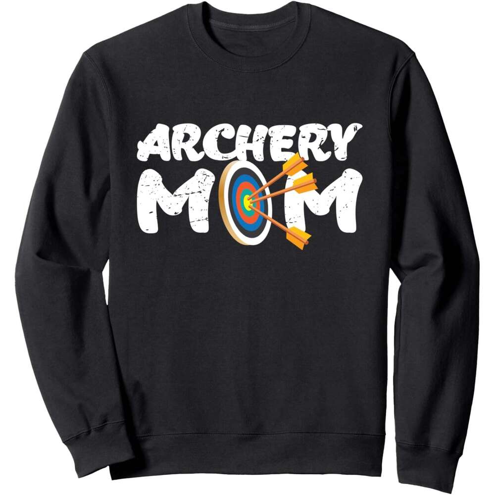Long Sleeve Shirts for Men sweatshirt Archery Mom Archer Arrow Bow Target Funny Gift Sweatshirt T shirt Tee Streetwear Casual tops clothes