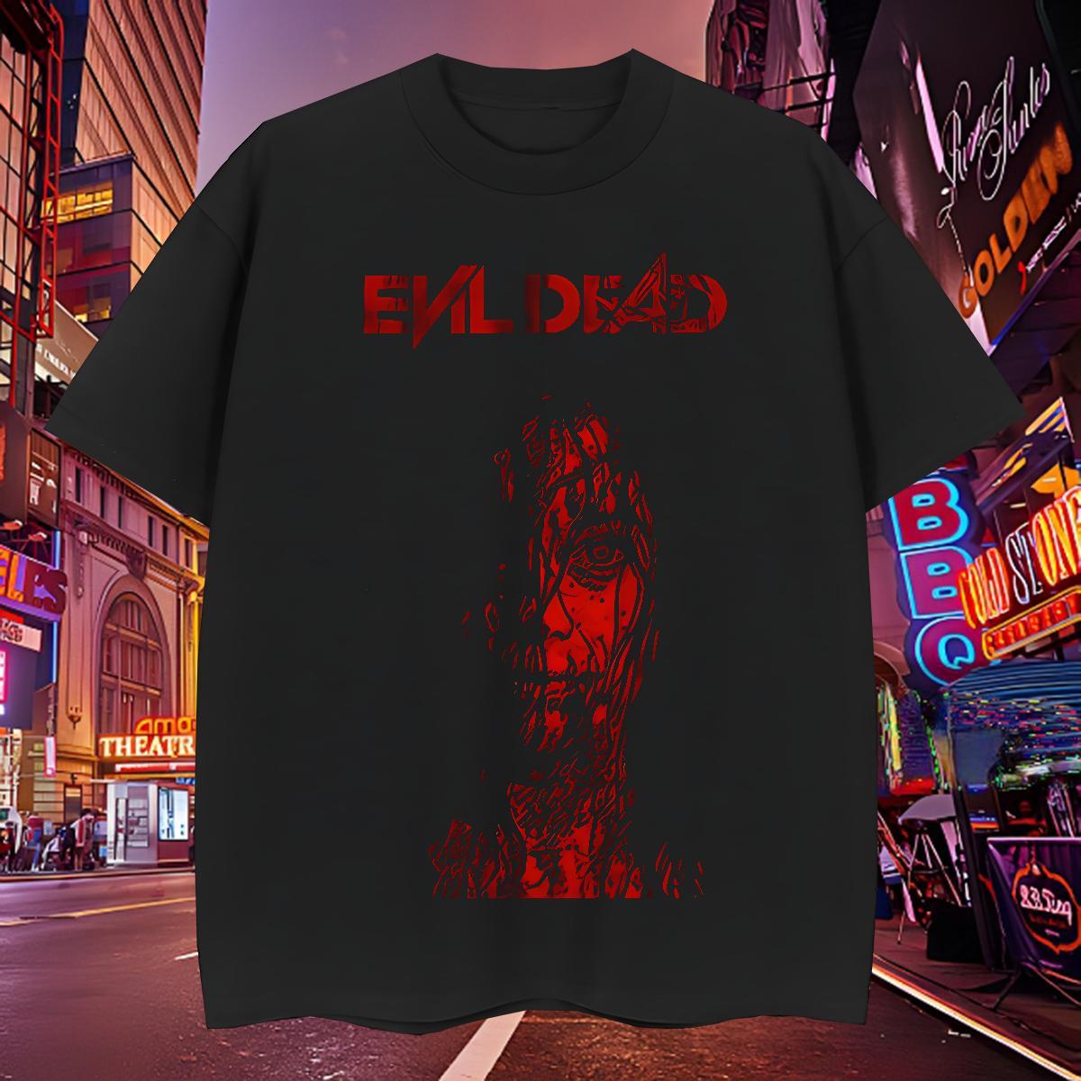2024 Designer Men Tops Tees 230g Pure Cotton Spring Summer scary Breathable Crew Neck T-Shirts TOP Quality DIY Logo Oversized Tshirts