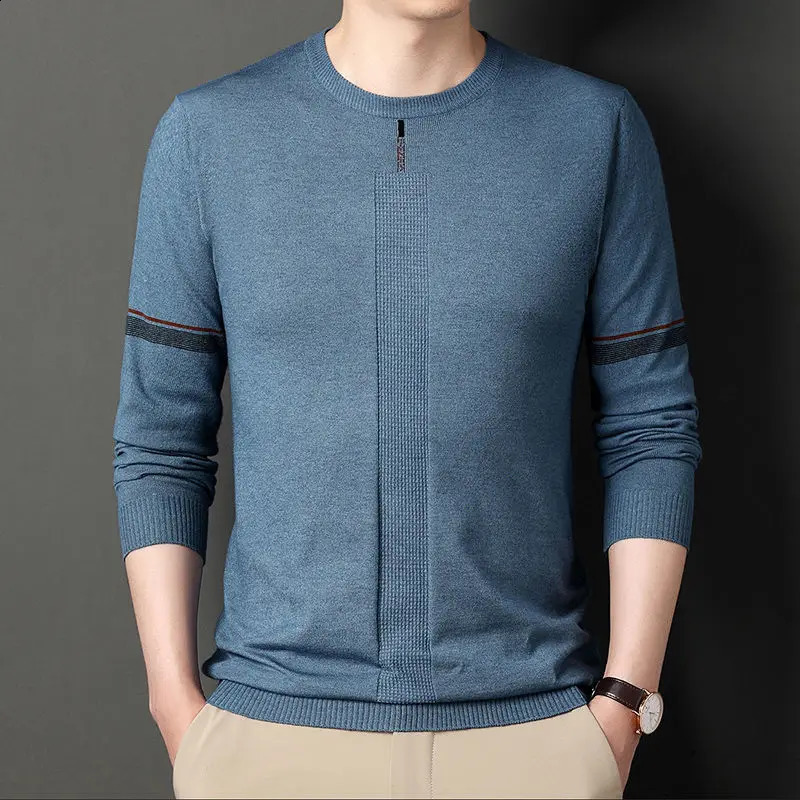 Spring and Autumn KPOP Fashion Style Harajuku Slimming Top Loose Casual Full Match Knitted Insertion Thin Long Sleeve Sweater 240821