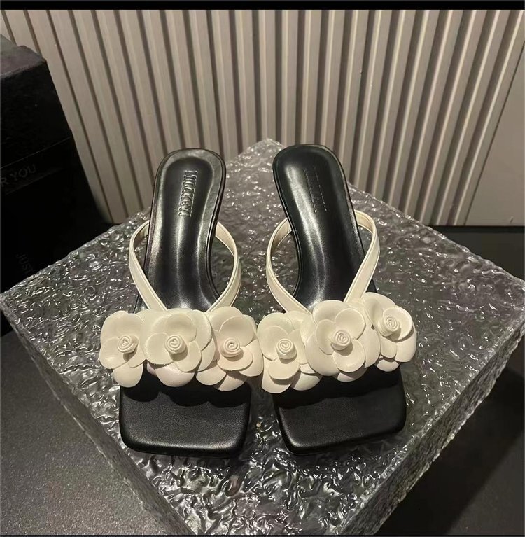 Ddmysports Flower Fairy Wind Cool Wearing Fashionable Women S Shoes Outside Summer New Korean Edition Versatile Igh End Slippers For OUTDOOR