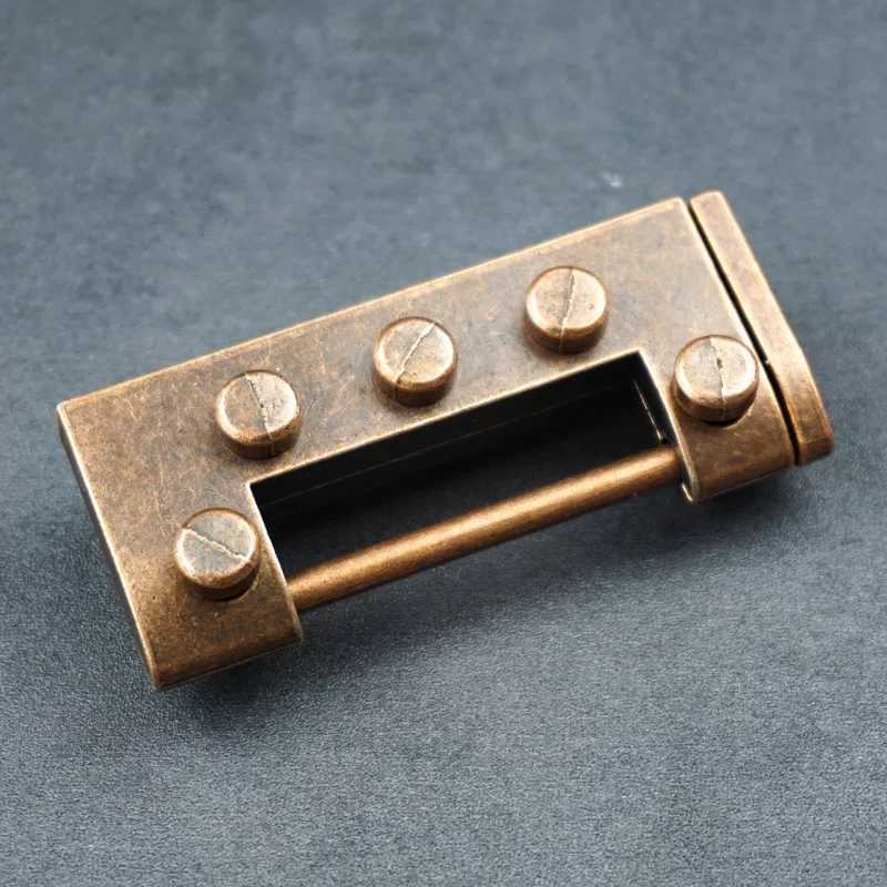 Antique Lock 3D Metal Adult Intelligence Maze Children Unlocking Toys Free shipping